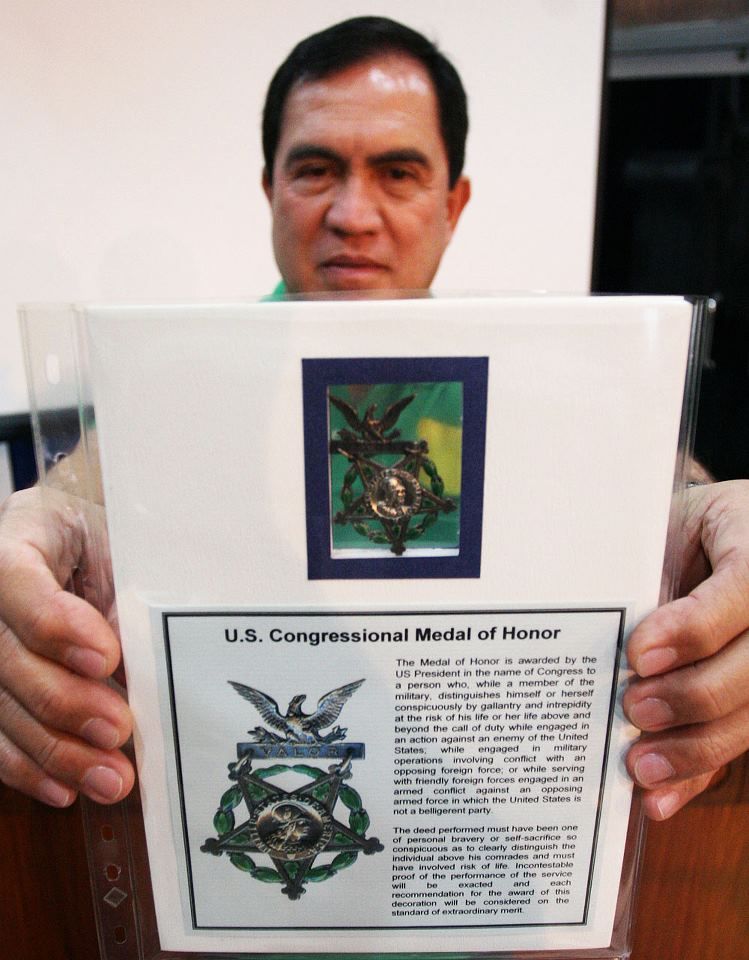 Medal of Honor; Jose Baliton Nisperos, PS Heritage Bn.